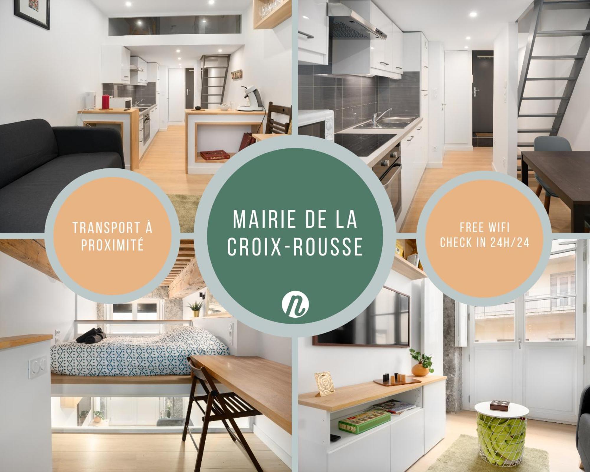 Croix Rousse-Duplex De Charme Lejlighed Lyon Eksteriør billede